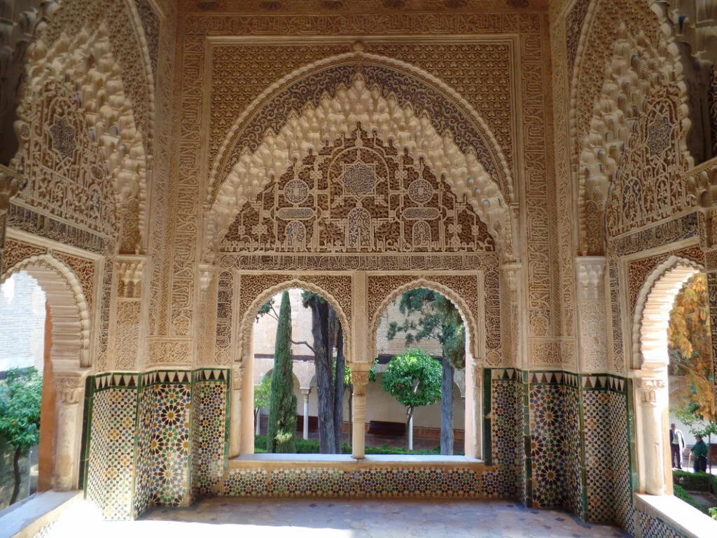 Patio de Los Leones (Court of the Lions) in the Alhambra