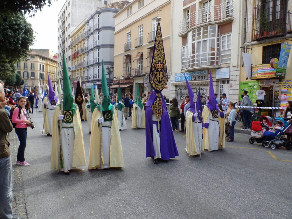 Procession during Semana Santa (Holy Week) in Malaga