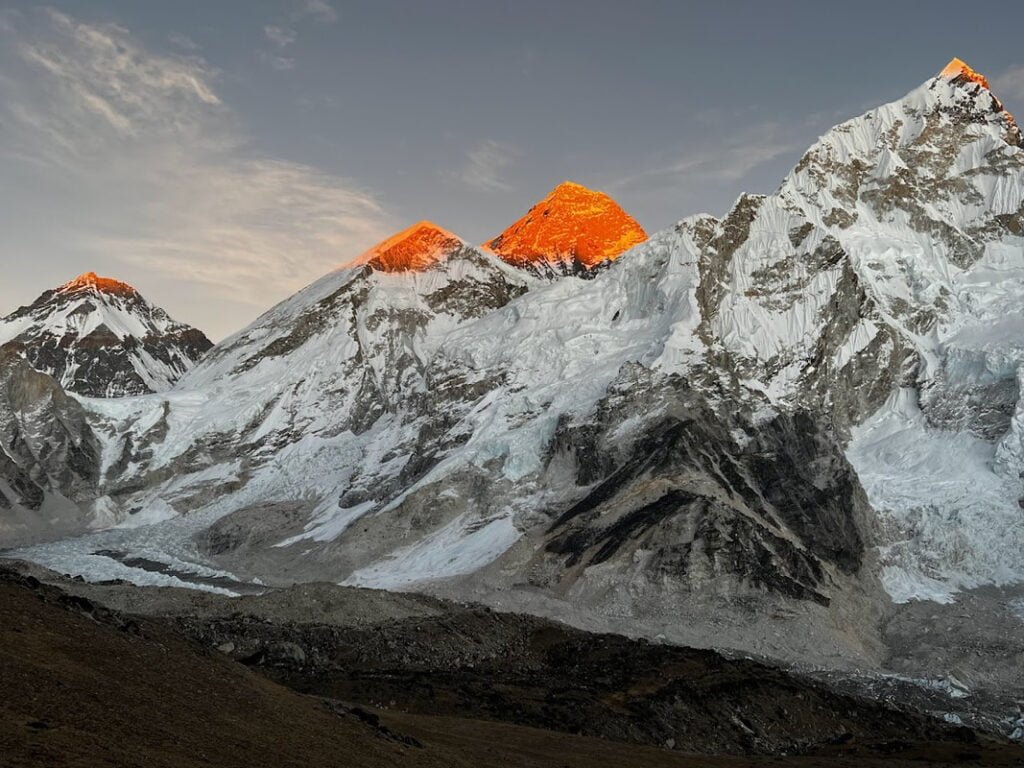 Everest sunset
