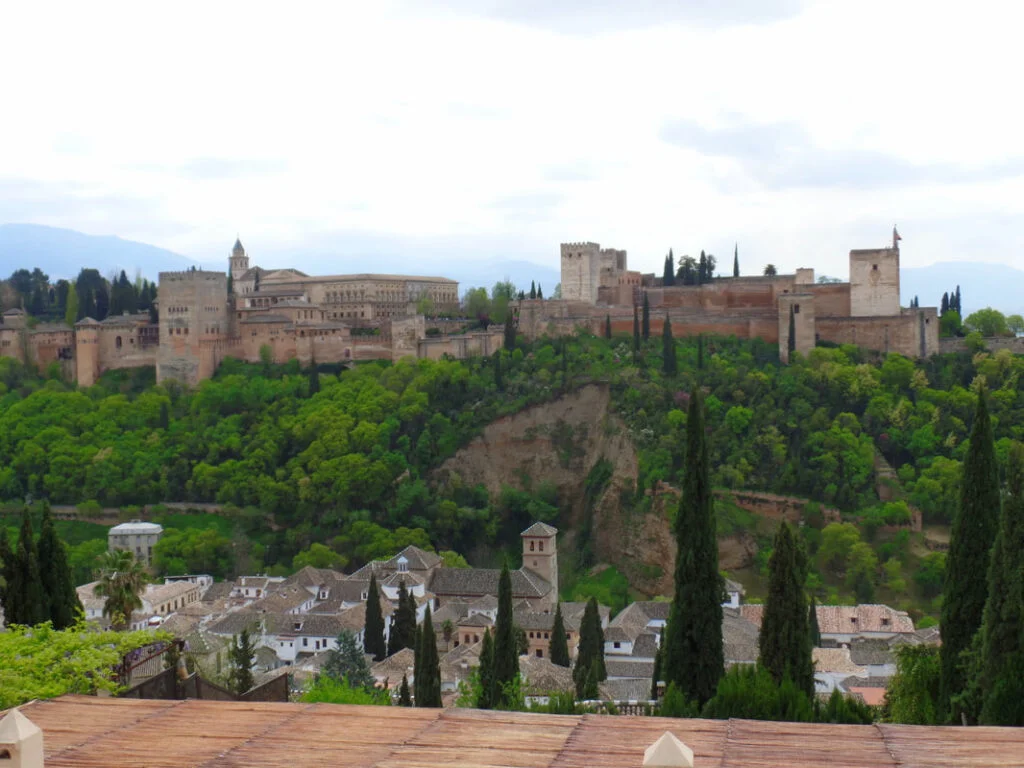 View of the Alhambra from Mirador de San Nicolas