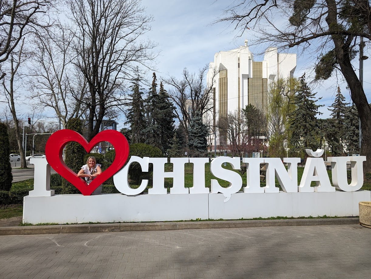 I love Chisinau sign