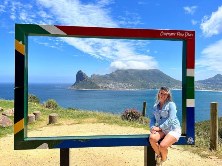 Chapman's Peak Drive view, South Africa