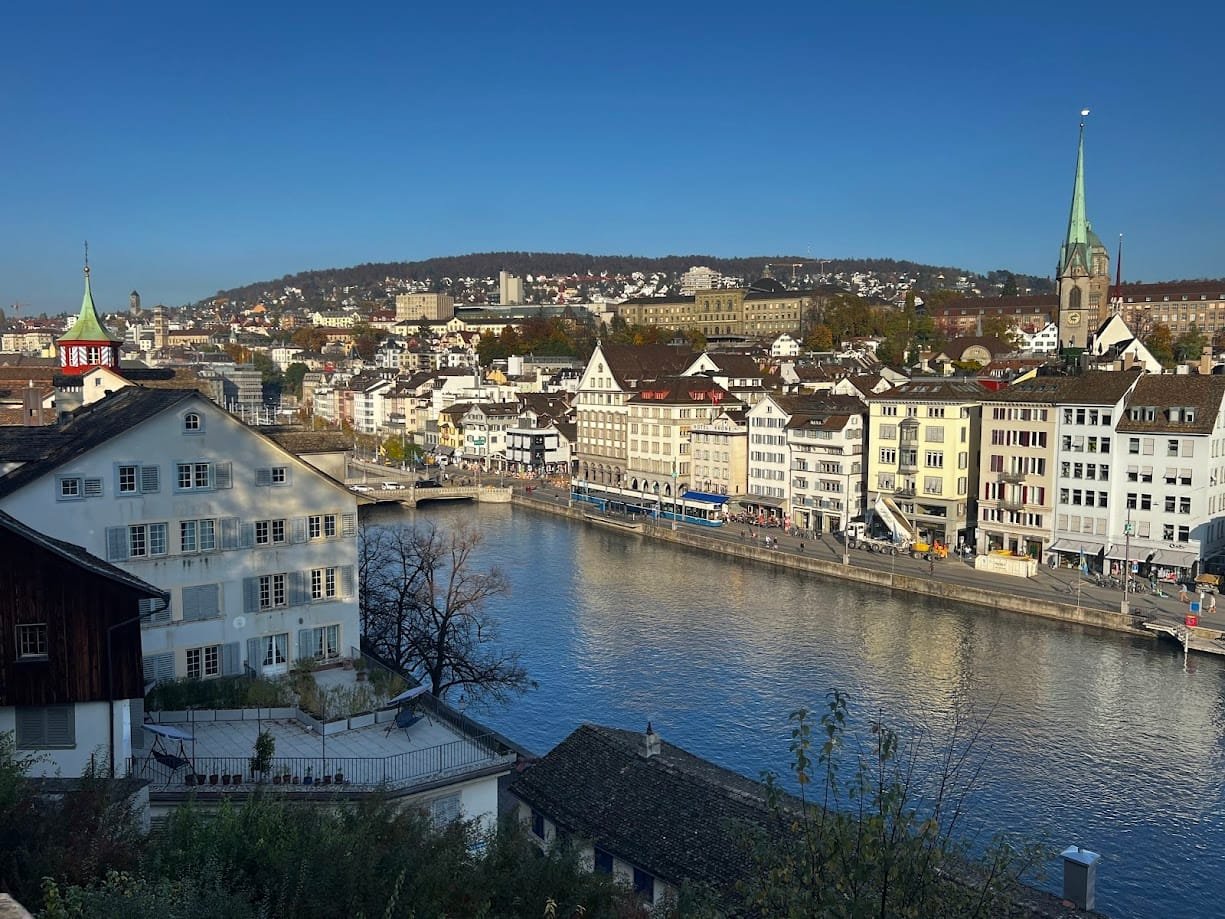 View from Lindenhof hill