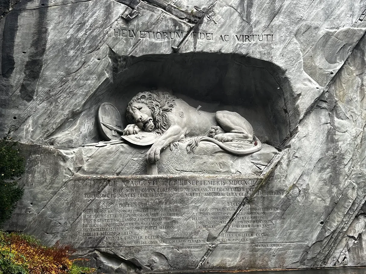 Lion monument, Lucerne