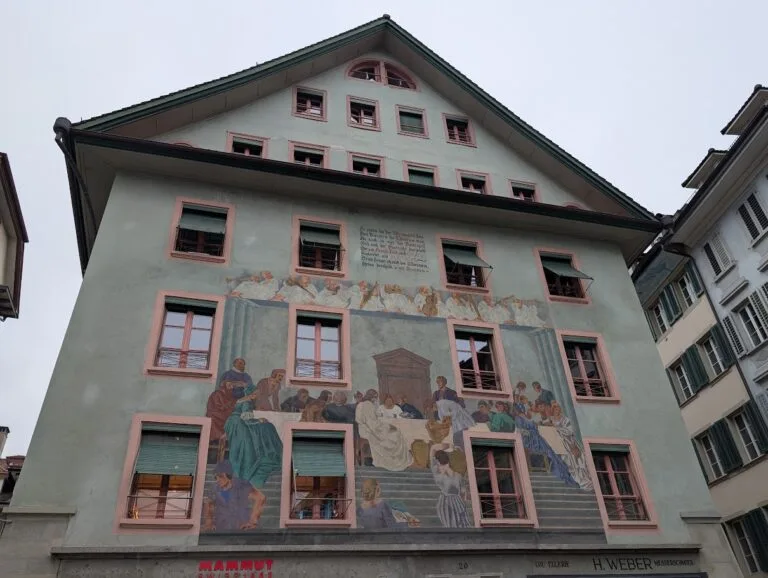 Old town Lucerne building
