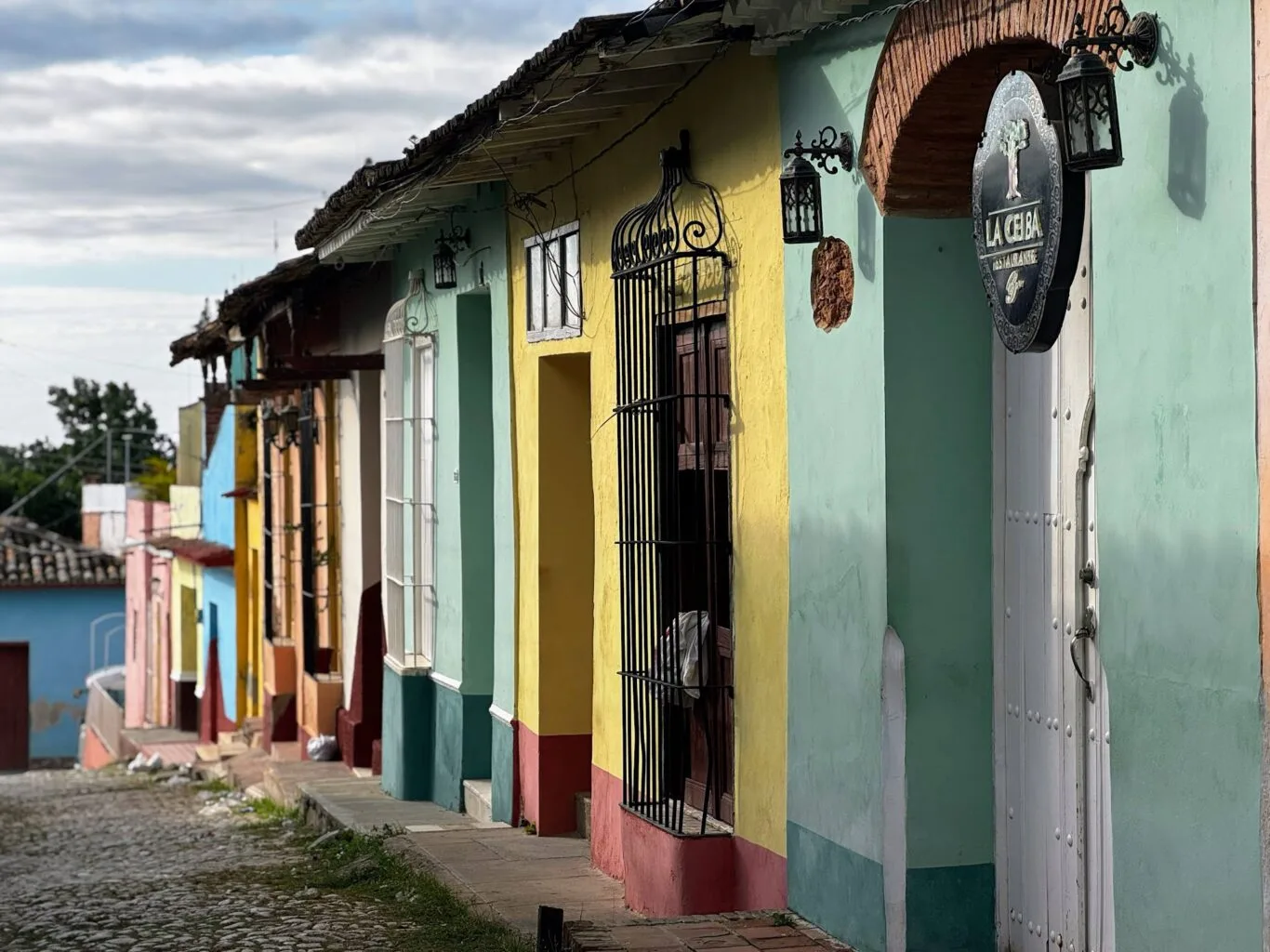 Colourful houses, Trinidad, Cuba