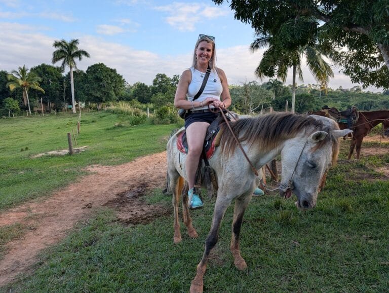 Horse riding, Vinales, Cuba