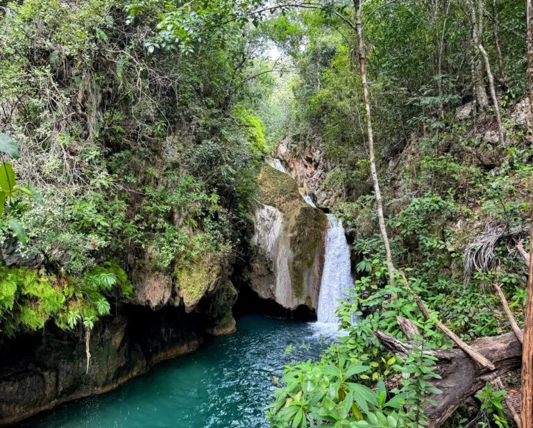 Javira waterfall, Parque de Cubano, Trinidad