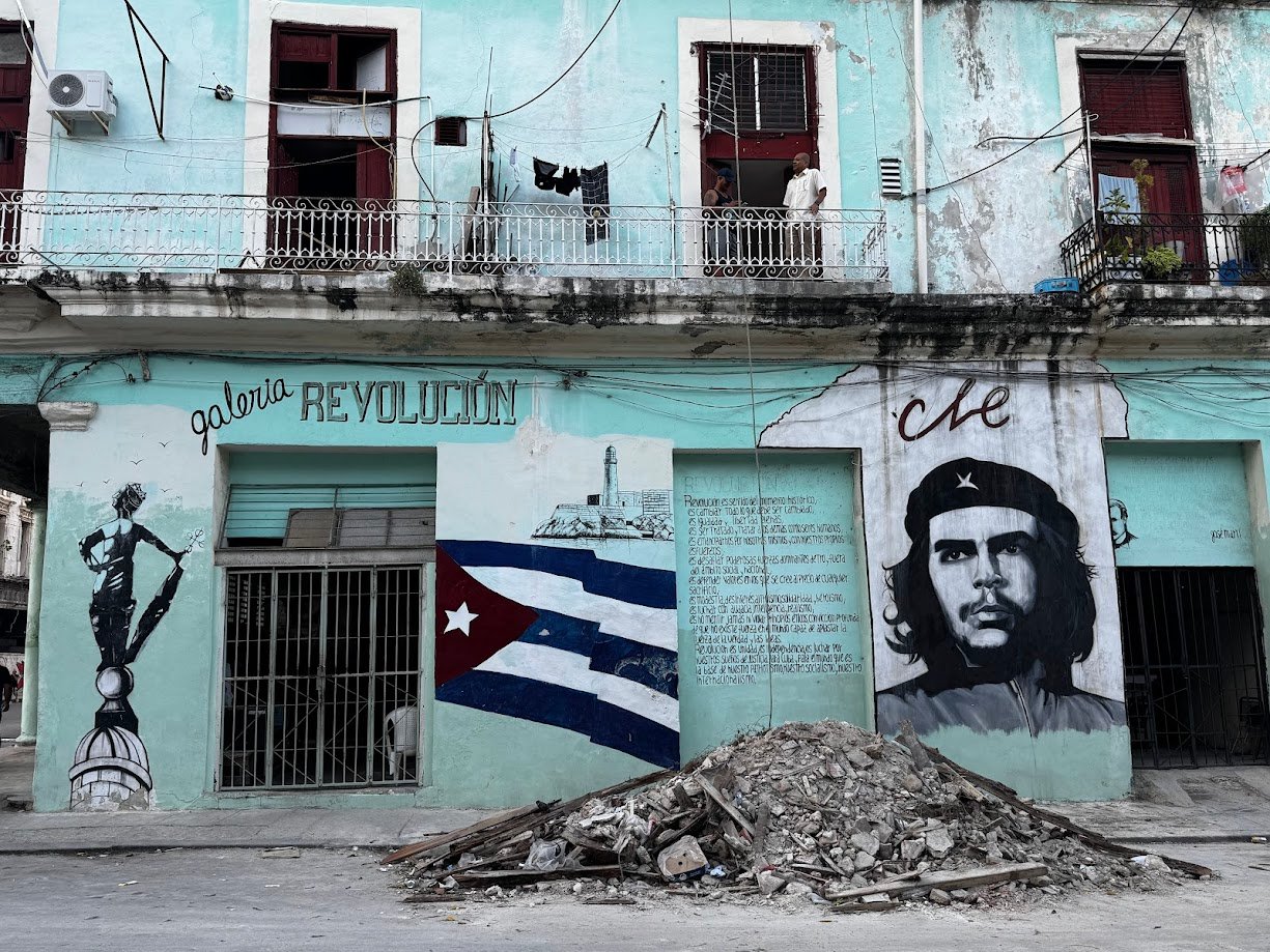 Che Guevara artwork, Havana, Cuba