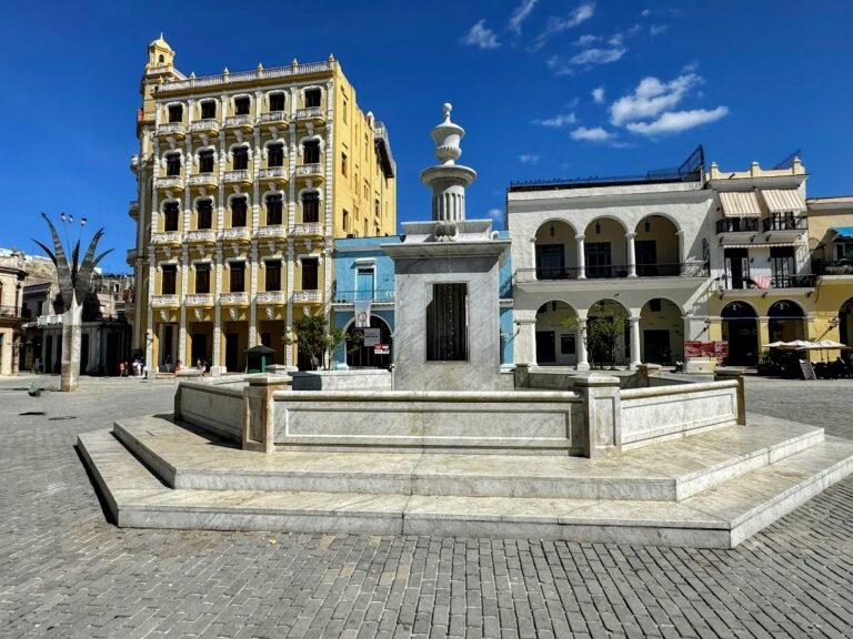 Old Havana square, Cuba