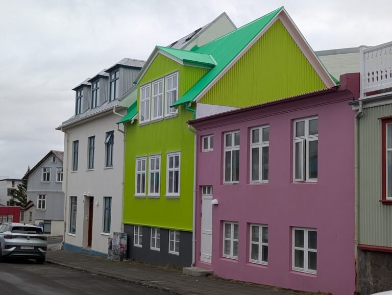 Reykjavik houses, Iceland