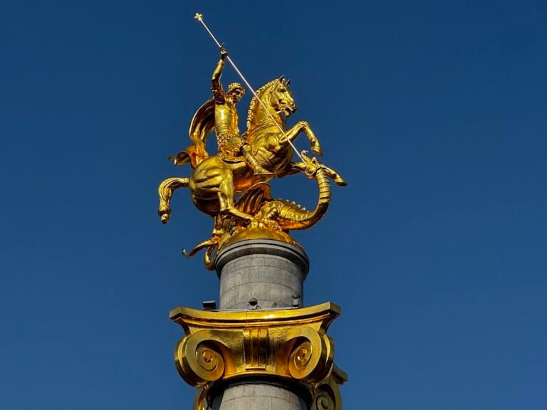 St George Freedom Monument in Tbilisi