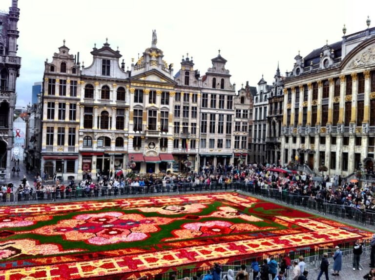 Grand-Place Brussels, flower carpet