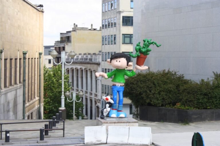Comic book walk, Brussels