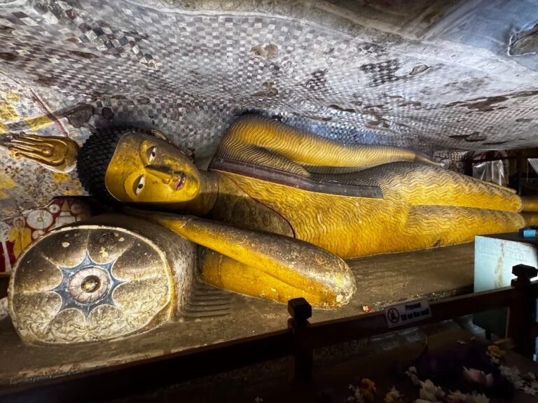 Reclining Buddha, Dambulla Cave Temples, Sri Lanka