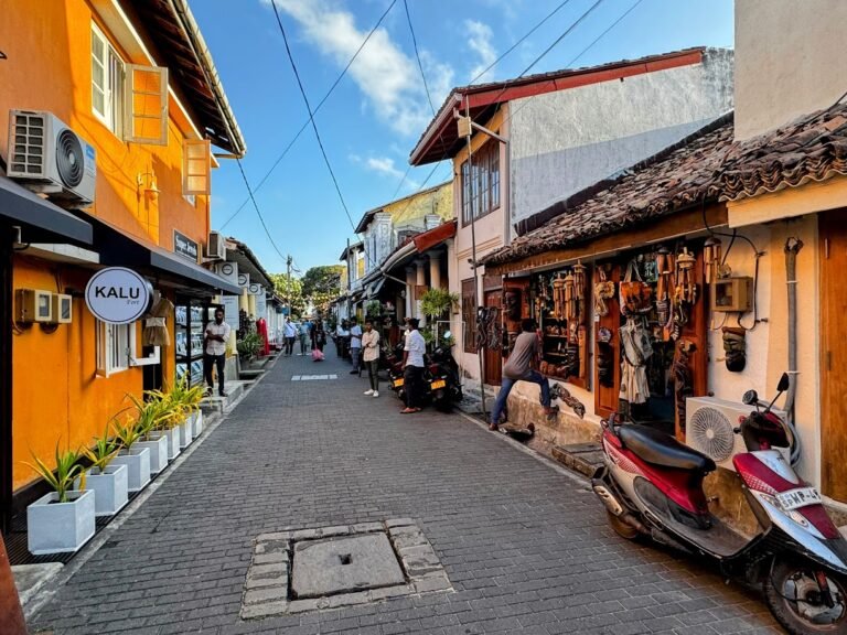 Streets of Galle Fort, Sri Lanka