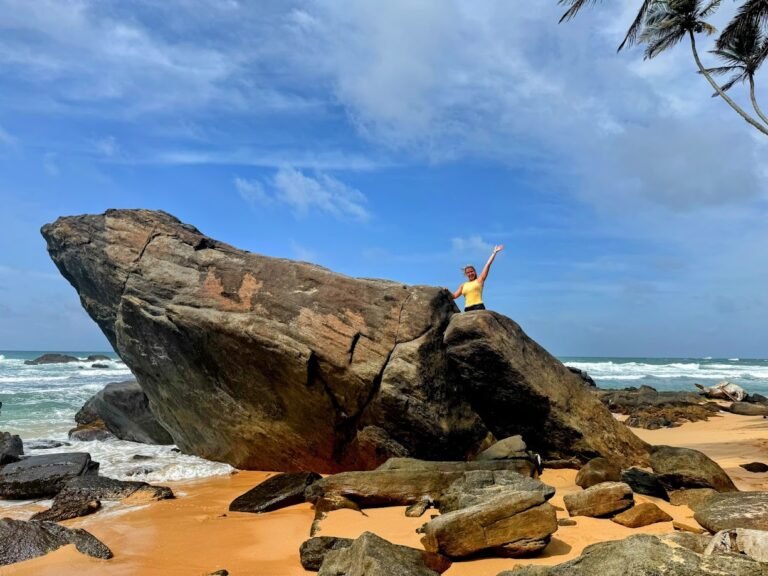 Frog rock, Dalawella Beach, Unawatuna, Sri Lanka