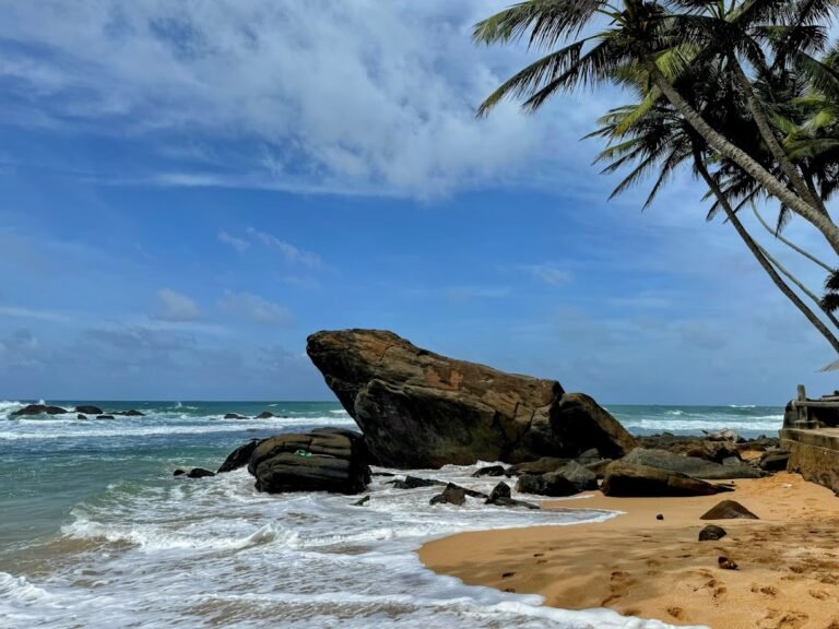 Frog rock, Dalawella Beach, Unawatuna, Sri Lanka