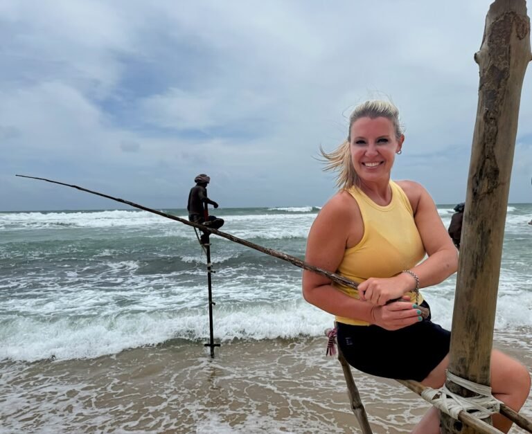 Stilt fishing, Koggala, Sri Lanka