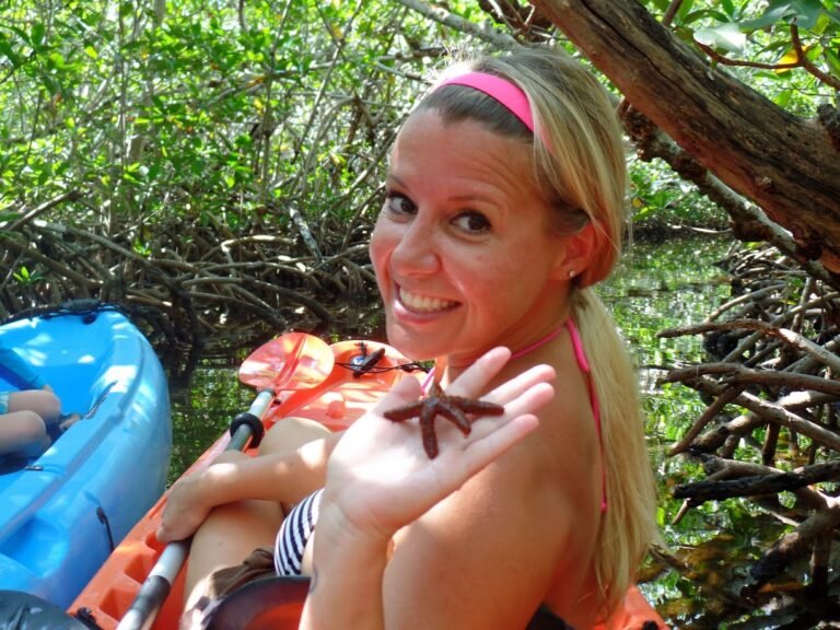 Kayaking in mangroves, Key West, Florida