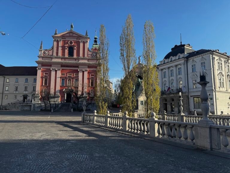 Preseren Square, Ljubljana, Slovenia