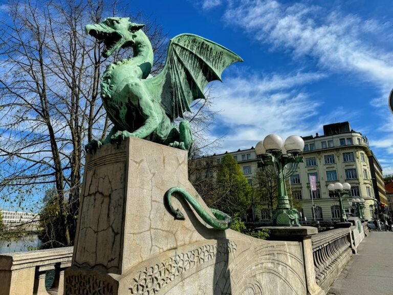 Dragon Bridge, Ljubljana, Slovenia
