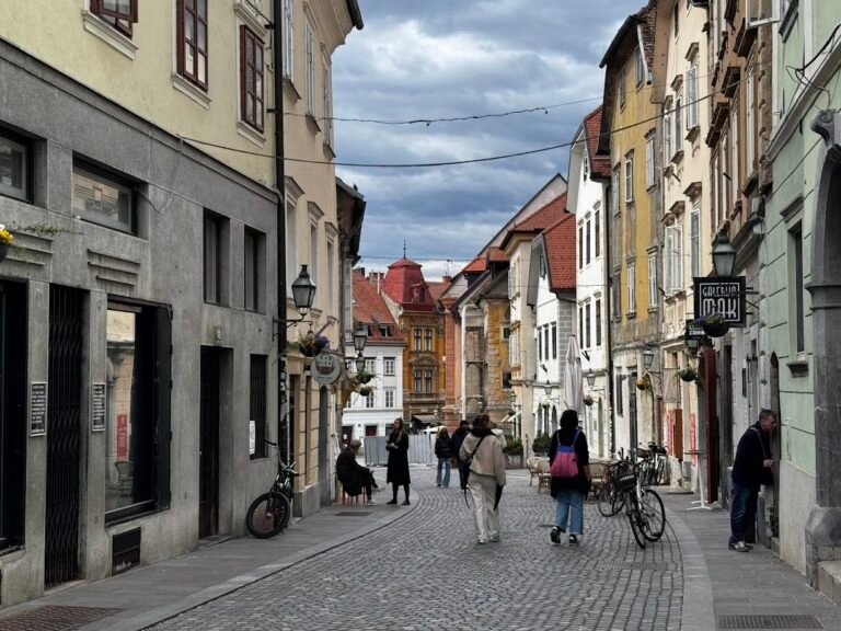 Ljubljana streets, Slovenia
