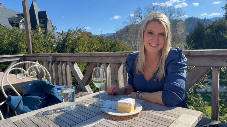 Bled Cake at Bled Lake