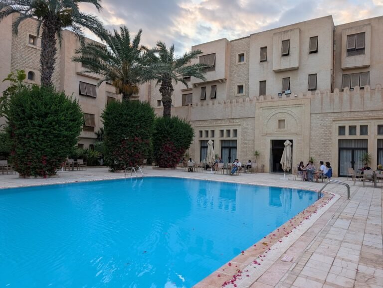 Hotel Kasbah pool, Kairouan, Tunisia