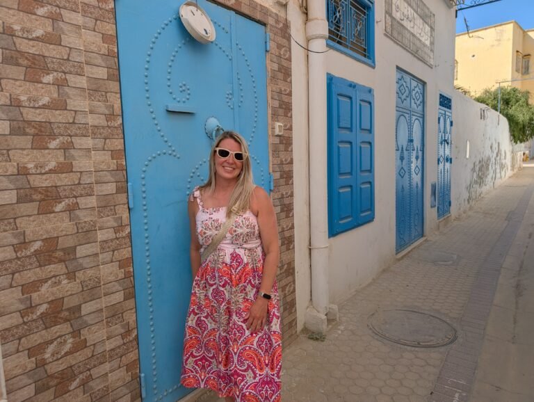 Colourful streets of Kairouan, Tunisia