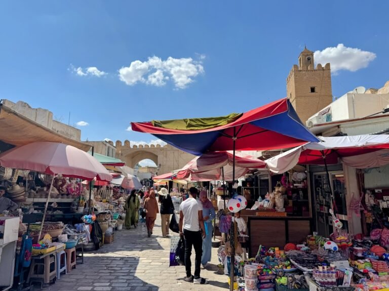 Streets of Kairouan, Tunisia