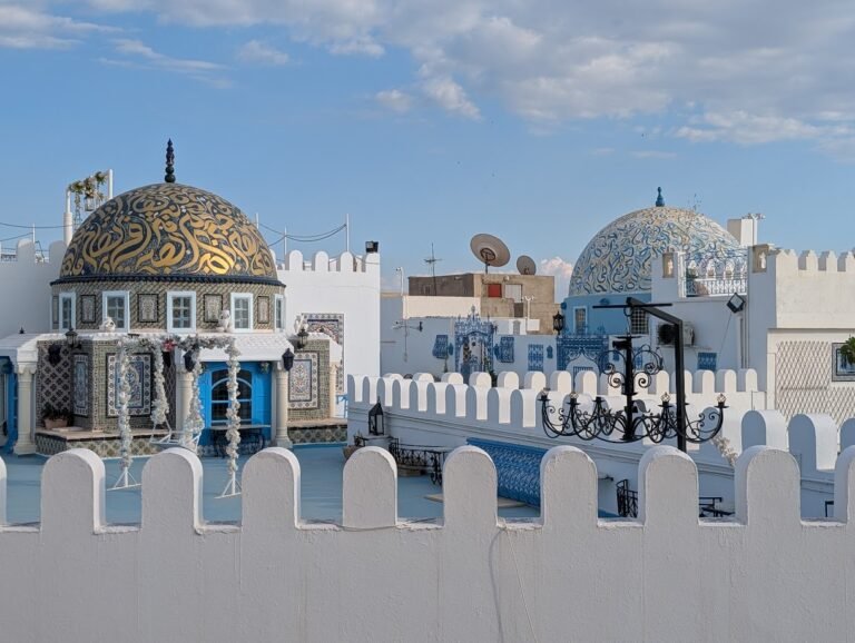 View from El Brija restaurant, Kairouan, Tunisia