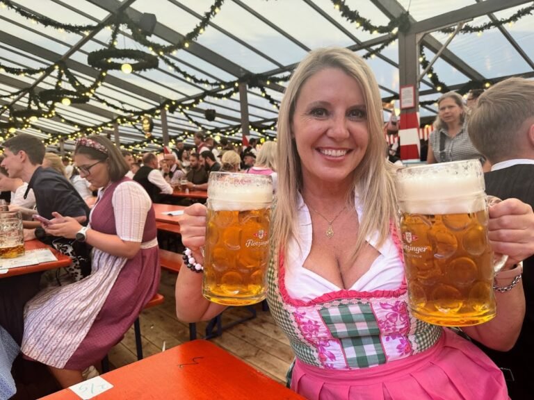 Beers at Herbstfest Rosenheim