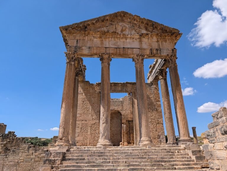 Capitol, Dougga, Tunisia
