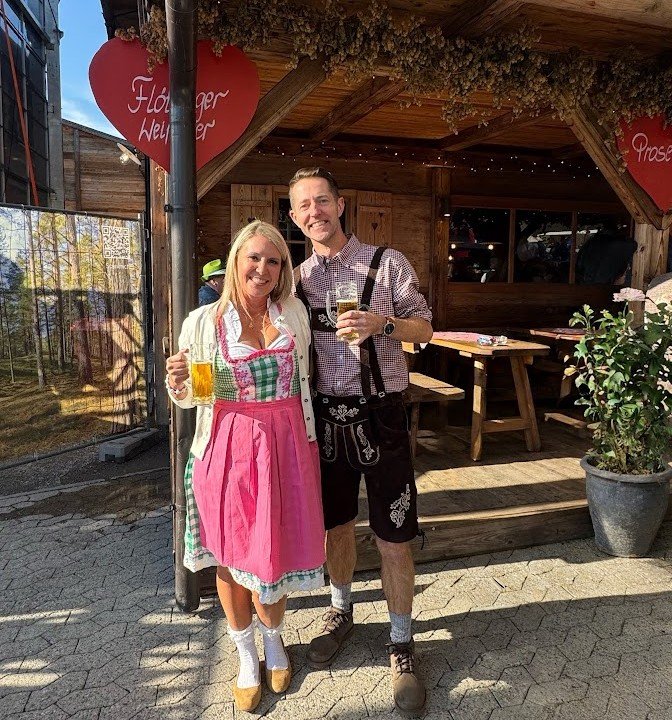 Bavarian dress at Herbstfest