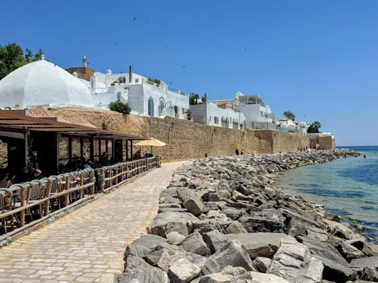 Cafe Sidi Bou Hdid, Hammamet, Tunisia