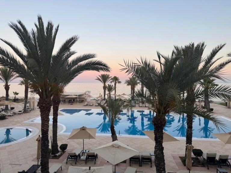 Radisson Blu hotel pool, Hammamet, Tunisia